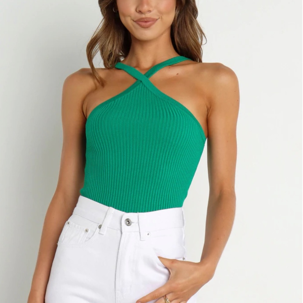Petal & Pup Hollie Top Green